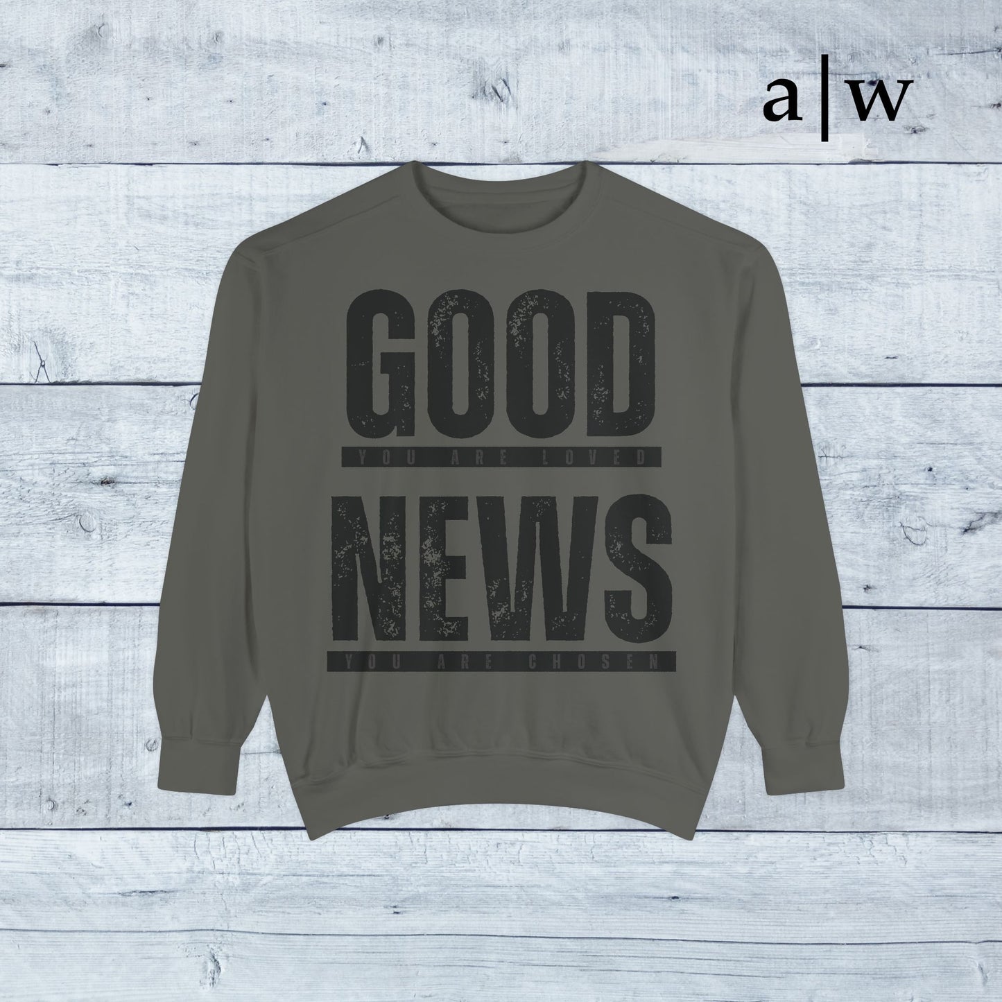 good news | classic crewneck