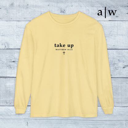 take up (cross back) | long sleeve tee