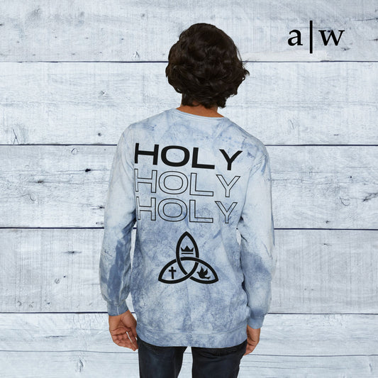 holy trinity | color blast crewneck