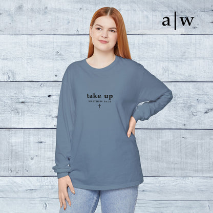 take up (cross back) | long sleeve tee