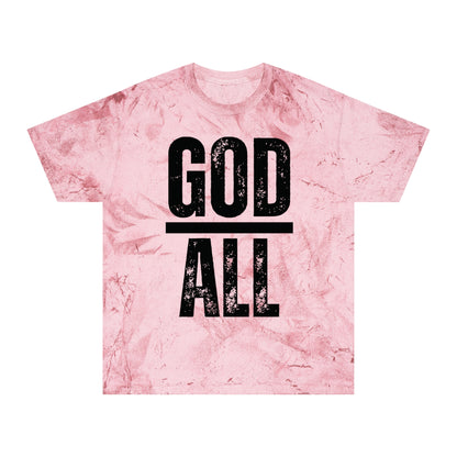 God over all | color blast tee