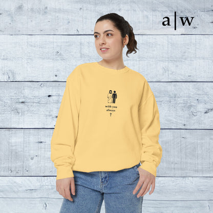 with you always | classic crewneck