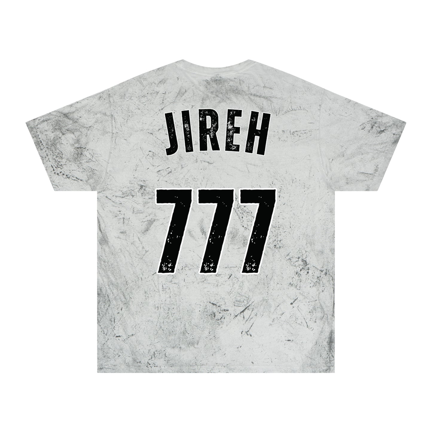 jireh jersey | color blast tee