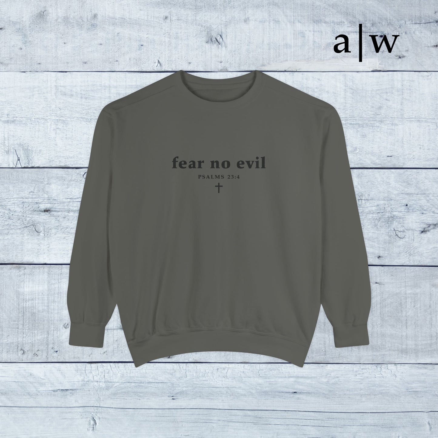 fear no evil | classic crewneck