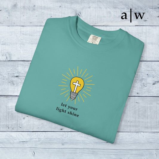 let your light shine | classic tee