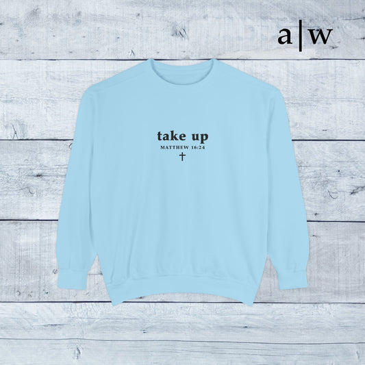 take up (cross back) | classic crewneck