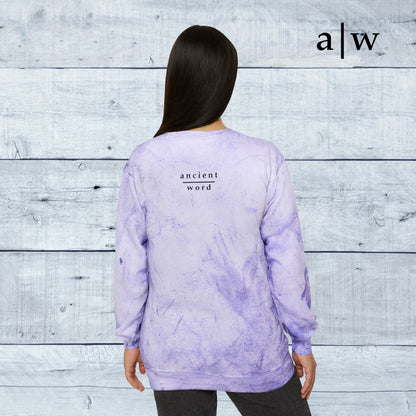 fear no evil | color blast crewneck