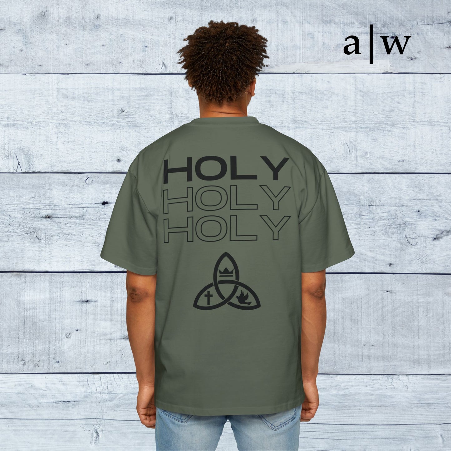 holy trinity | oversized heavy tee