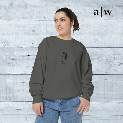 with you always | classic crewneck