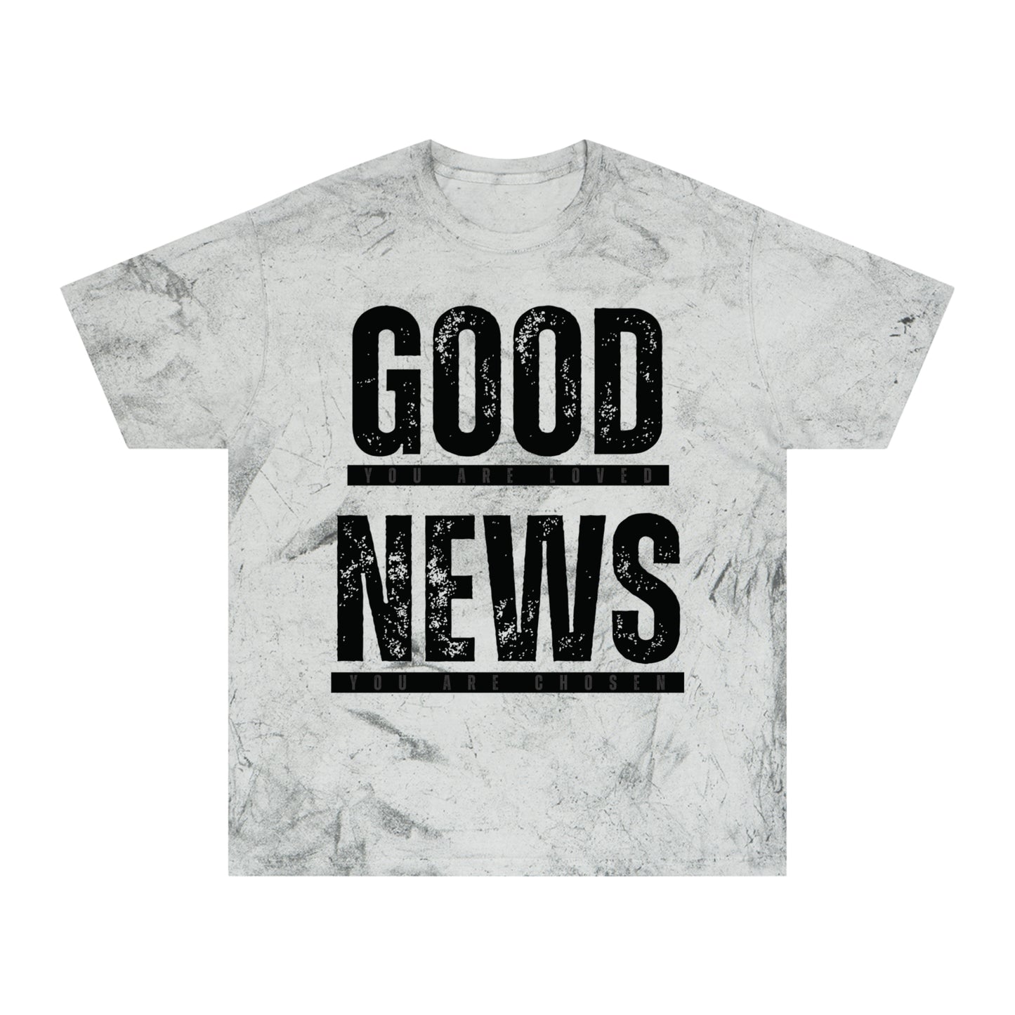 good news | color blast tee