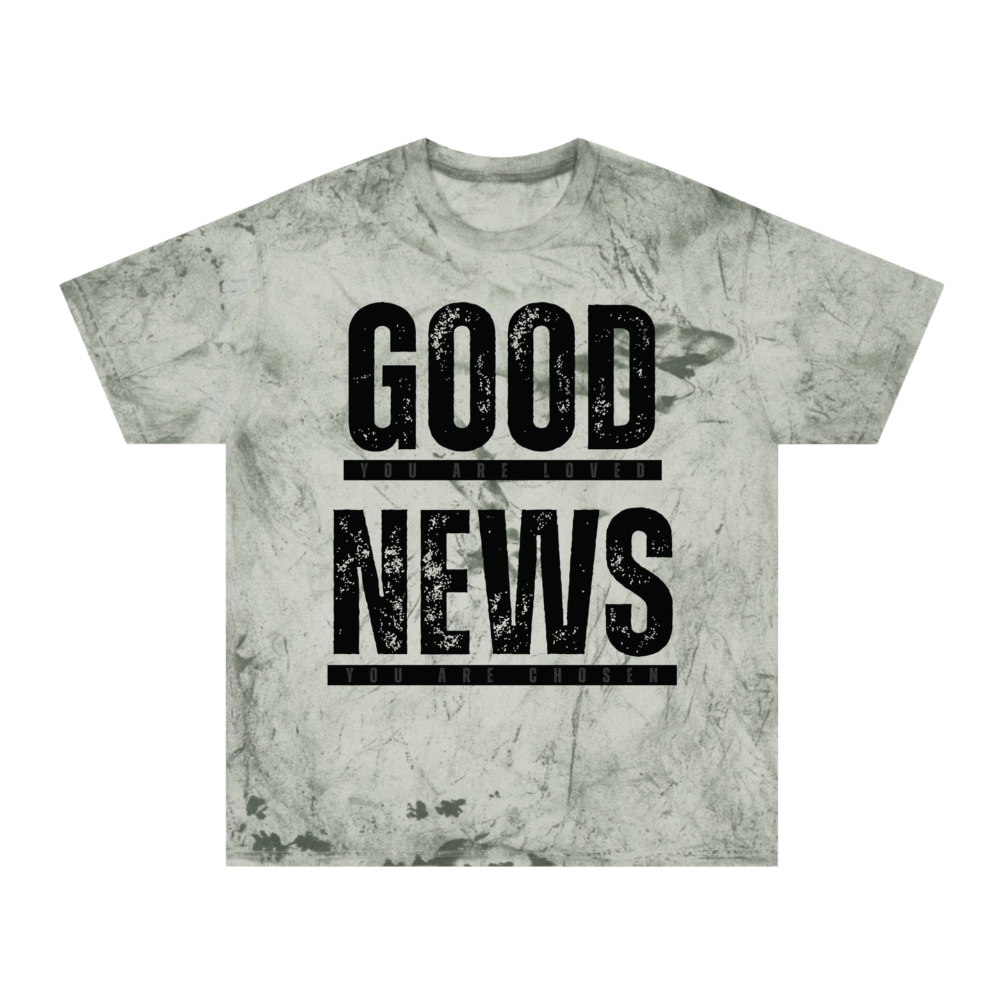 good news | color blast tee