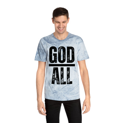 God over all | color blast tee