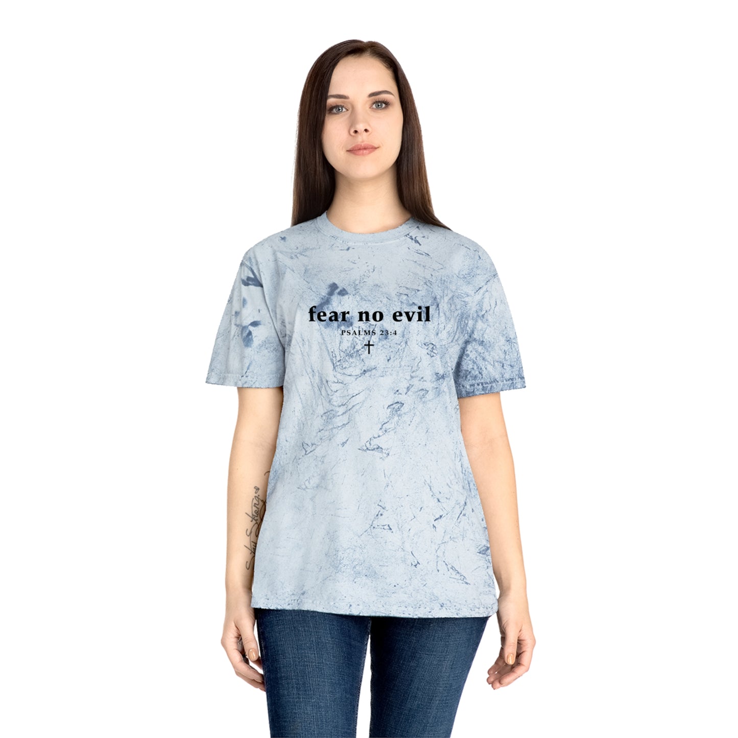 fear no evil | color blast tee