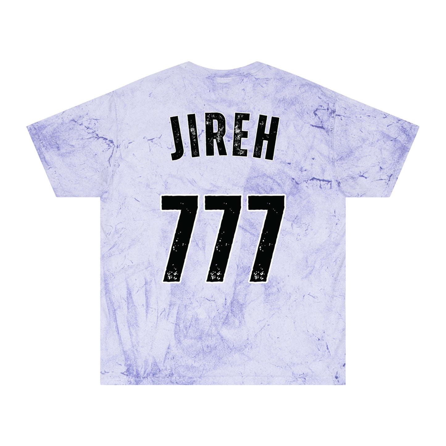 jireh jersey | color blast tee
