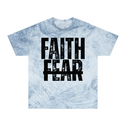 faith over fear | color blast tee