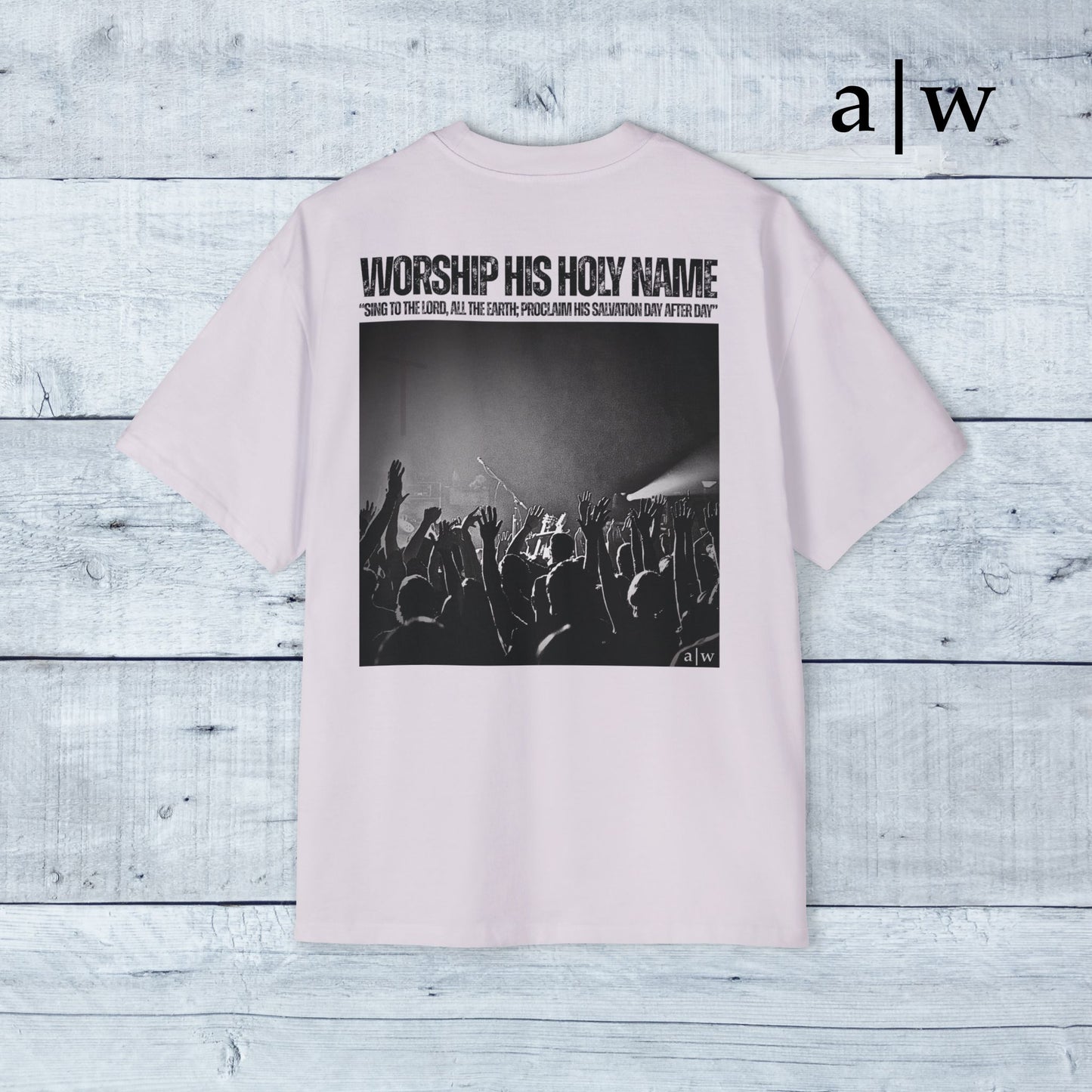 worship | oversized heavy tee