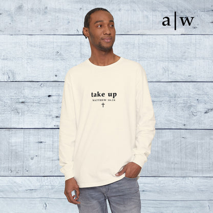 take up (cross back) | long sleeve tee