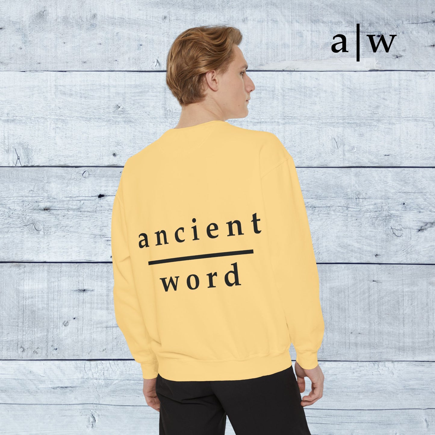 with you always | classic crewneck