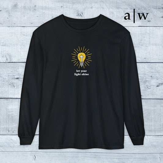let your light shine | long sleeve tee