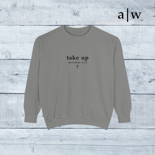 take up (cross back) | classic crewneck