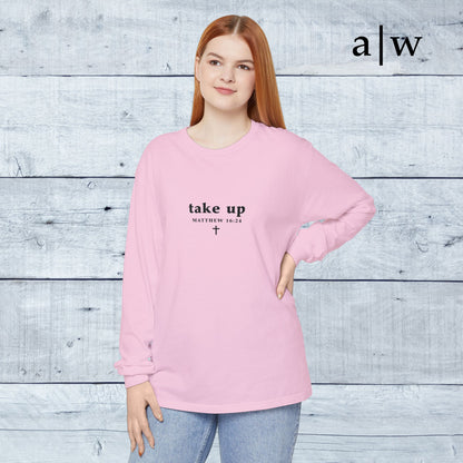 take up (cross back) | long sleeve tee