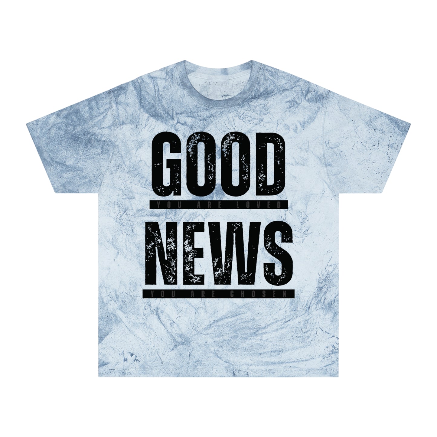good news | color blast tee