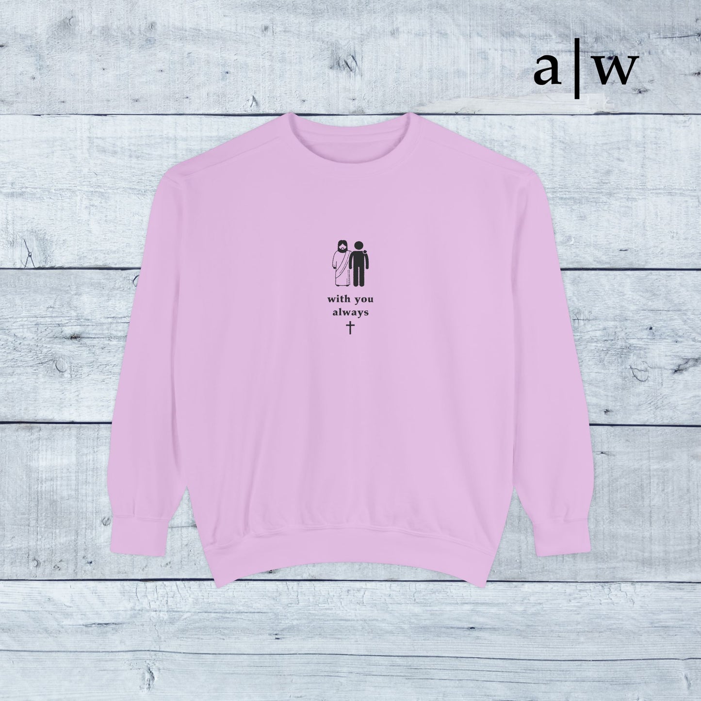 with you always | classic crewneck