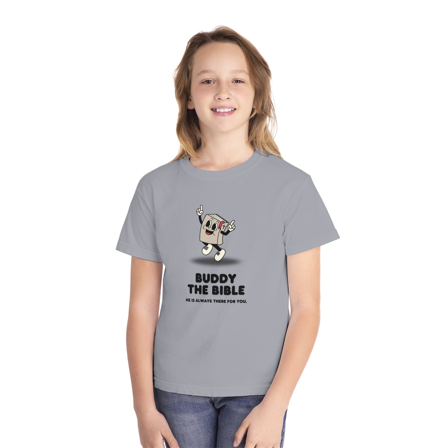 buddy the bible | youth tee
