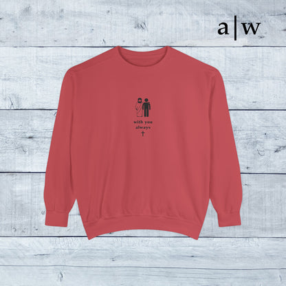 with you always | classic crewneck