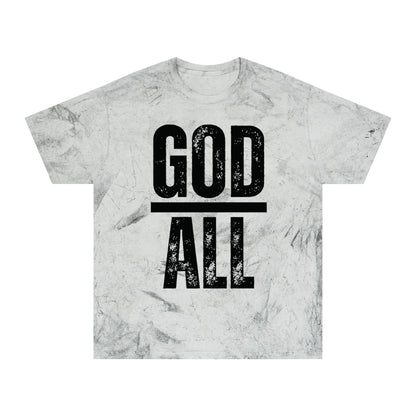 God over all | color blast tee
