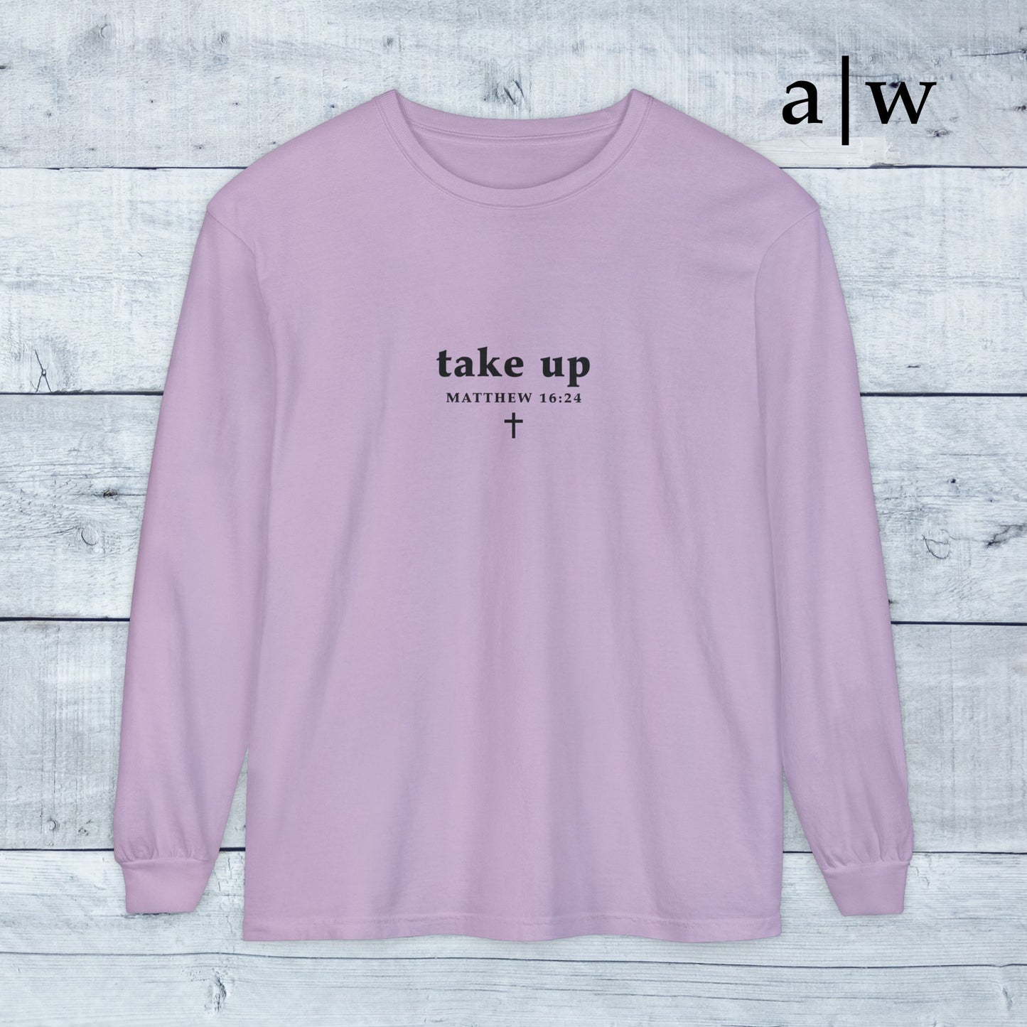 take up (cross back) | long sleeve tee