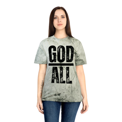 God over all | color blast tee