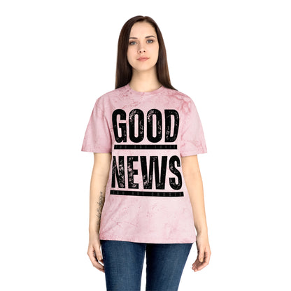 good news | color blast tee