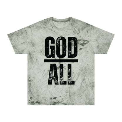 God over all | color blast tee