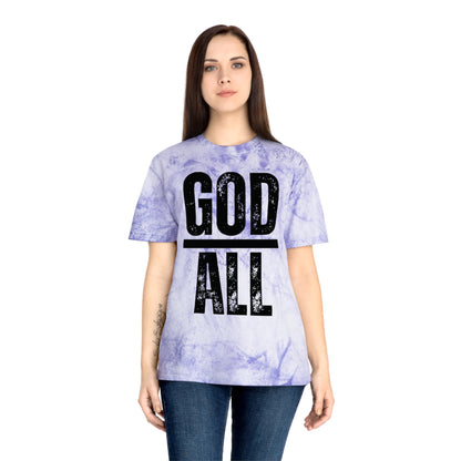 God over all | color blast tee