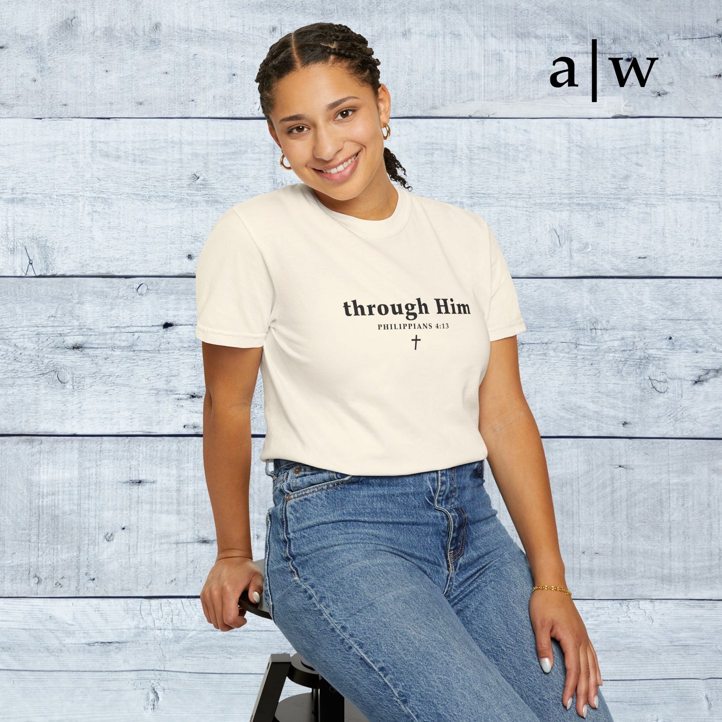 through Him | classic tee