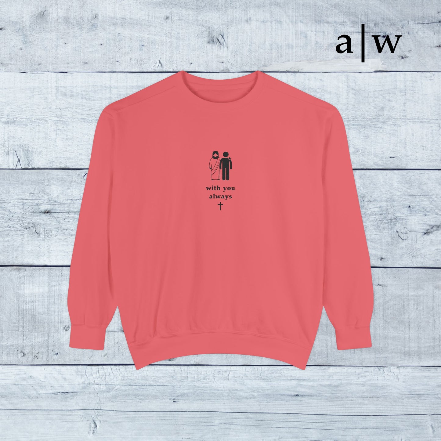 with you always | classic crewneck