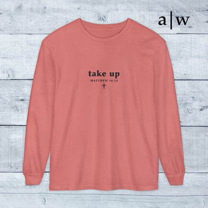 take up (cross back) | long sleeve tee