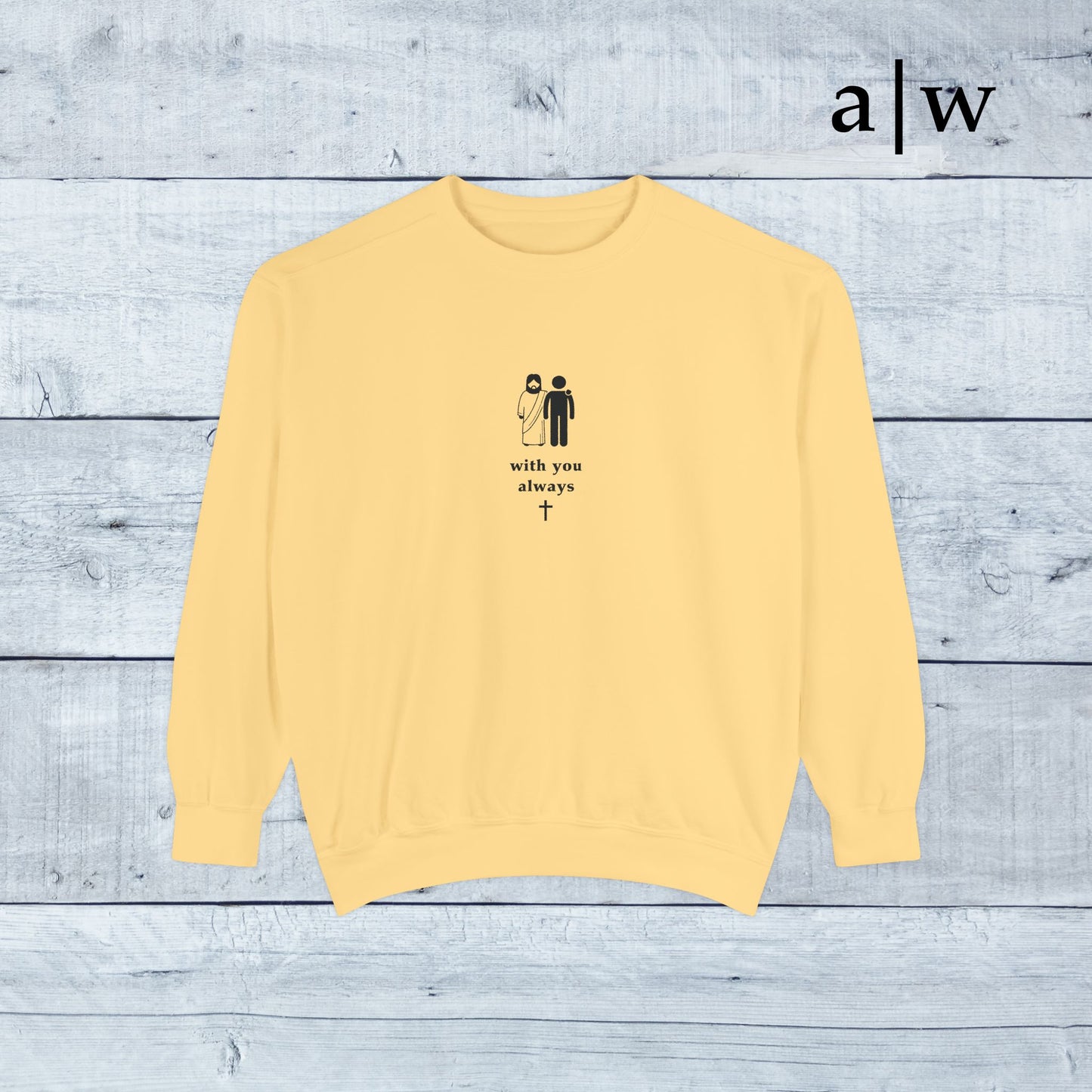 with you always | classic crewneck