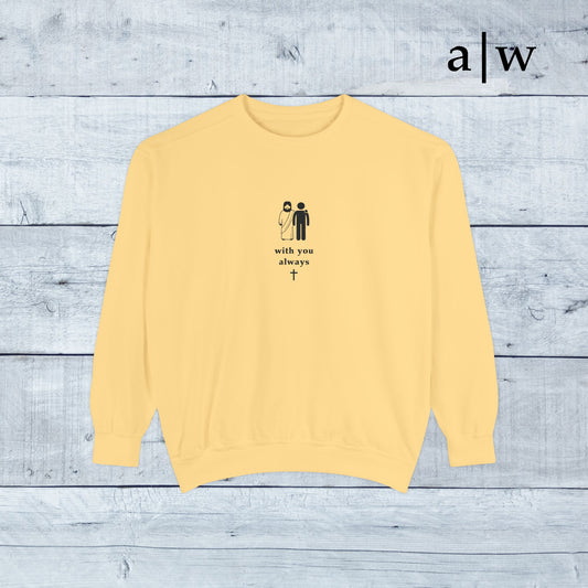 with you always | classic crewneck