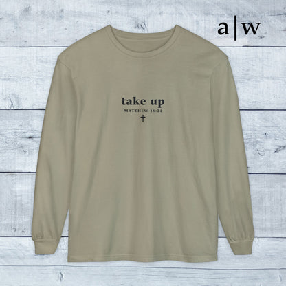 take up (cross back) | long sleeve tee