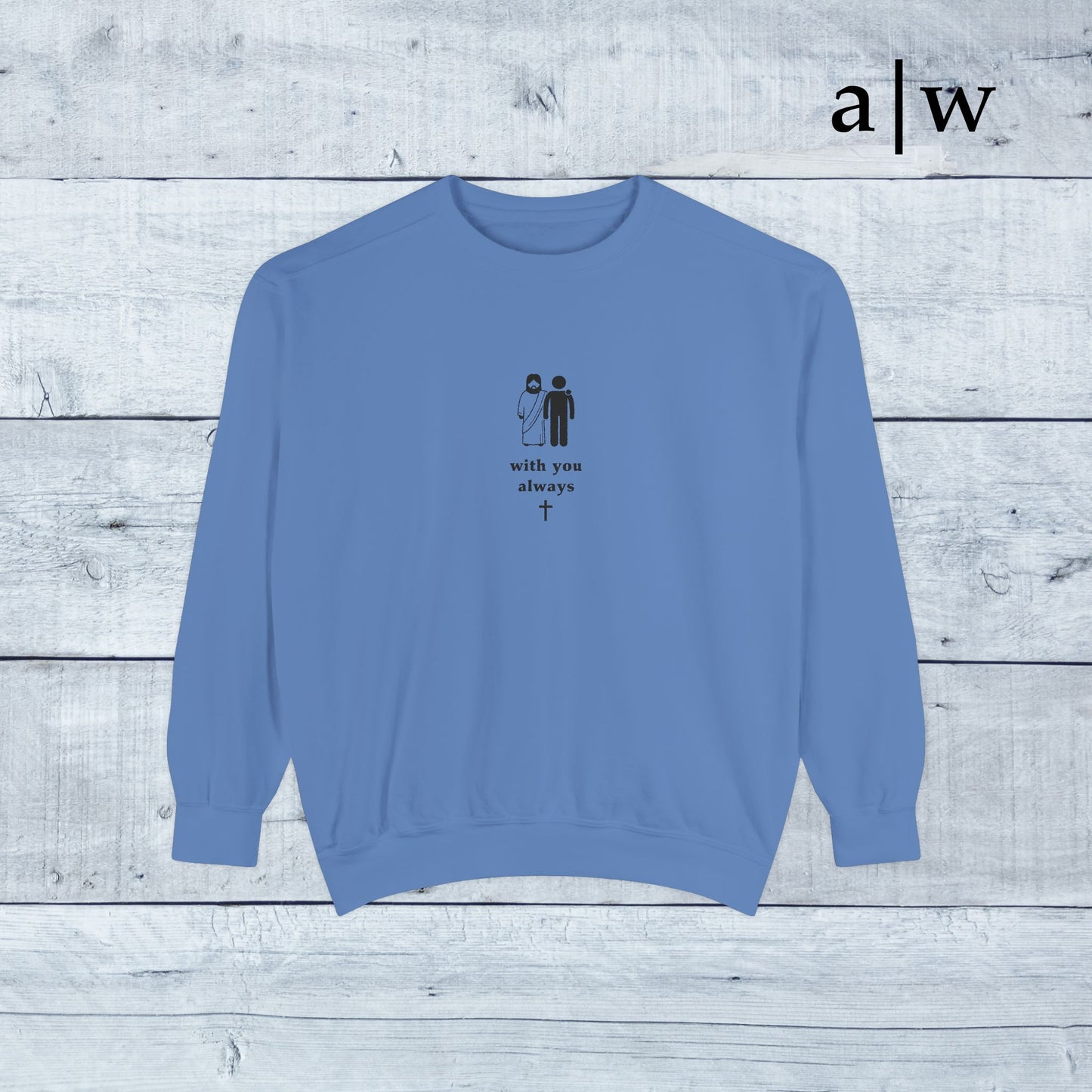with you always | classic crewneck